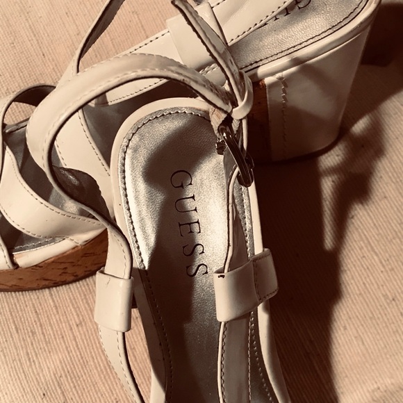 GUESS White Wedges - Picture 2 of 3